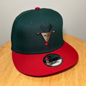 Red nose Reindeer new era hat